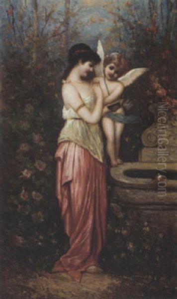 The Poetry Of Love By The Fountain - view 1