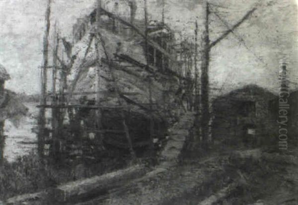 Building The Boat - view 1