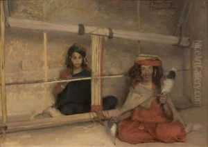 Les Tisseuses by Jean Georges Ferry