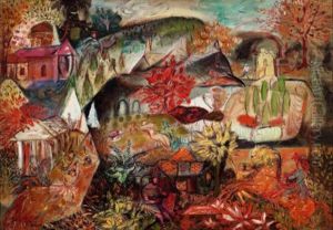 Fanciful Landscape by Louis Goodman Ferstadt