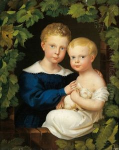 Bildnis Fritz Leyden Und Carl Leyden Bildnis Fritz Leyden Und Carl Leyden