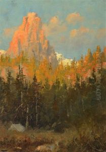 Mountain Landscape; Northern Idaho;mission by John Fery