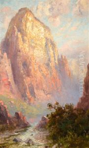 The Great White Throne, Zion National Park by John Fery
