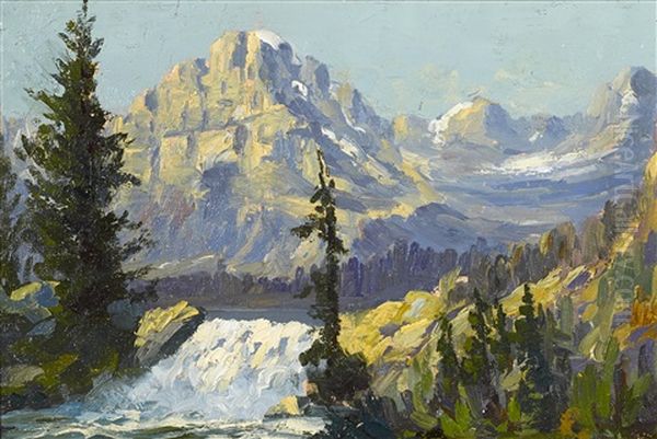 Swiftcurrent Falls, Glacier Park - view 1