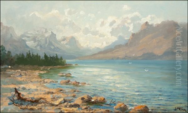 St. Mary Lake, Glacier Park - view 1