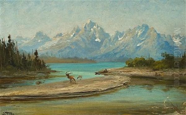 Grand Teton Mountains, Wyoming - view 1
