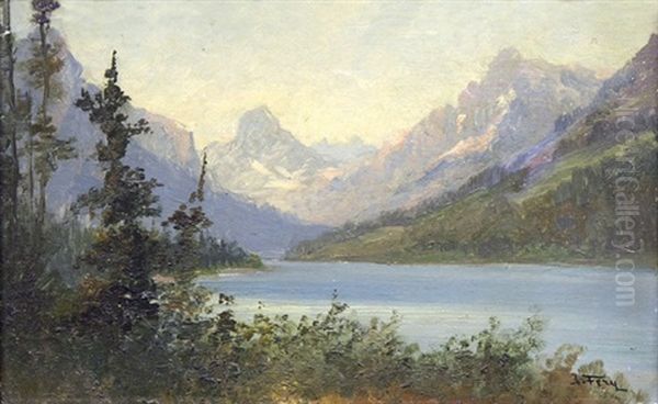 Two Medicine Lake, Glacier Park - view 1