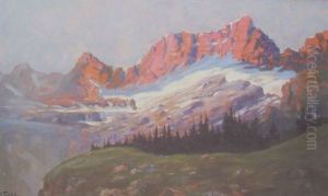 Going To The Sun-red Eagle Pass by John Fery
