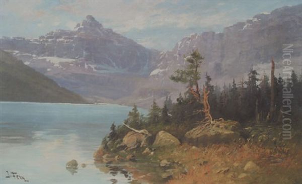 Trail To Two Medicine Lake - view 1