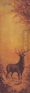 Elk On A Mountain Pass