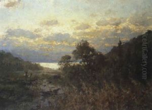Mountain Lake Landscape