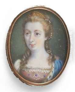 Portrait De Maria-theresia Von Massa Et Carrara (1725-1790)