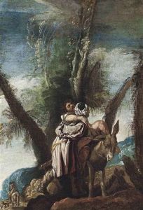 The Good Samaritan by Domenico Feti