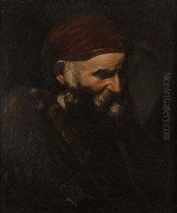 Portrait D'homme Barbu Portrait D'homme Barbu