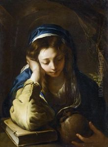 Bussende Maria Magdalena by Domenico Feti