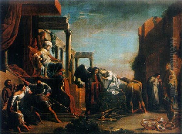 The Sacrifice Of Iphigeneia - view 1