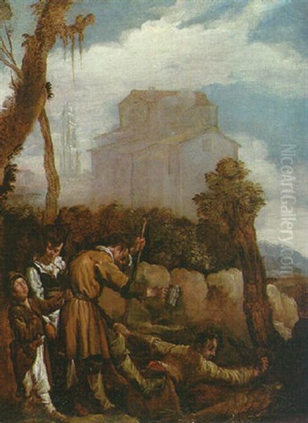 The Parable Of The Blind Leading The Blind - view 1