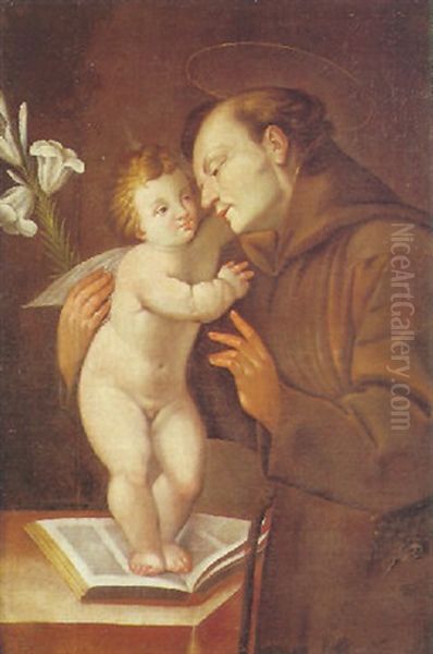 S. Antonio Da Padova In Adorazione Del Bambino - view 1