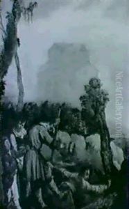 La Parabole Des Aveugles by Domenico Feti