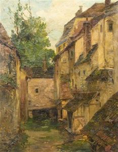 Courtyard by Theodor Feucht