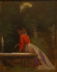 Mondschein by Anselm Friedrich Feuerbach