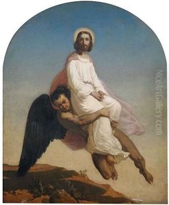 Die Versuchung Christi by Anselm Friedrich Feuerbach