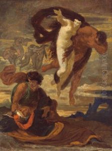 Dante Und Vergil In Der Unterwelt by Anselm Friedrich Feuerbach
