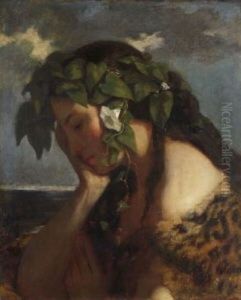 Bacchantin by Anselm Friedrich Feuerbach
