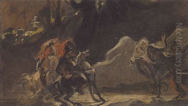 Landschaft Mit Macbeth Und Den Hexen - view 1