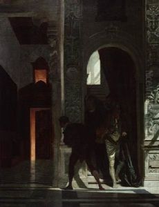 Im Mauritshuis Von Den Haag Zu Nachtlicher Stunde