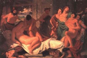 Bacchantische Szene