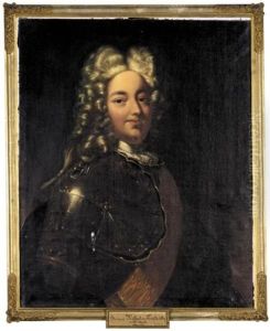 Portrait Of Markgrave Wilhelm Friedrich Of Brandenburg-ansbach by Johann Peter Feuerlein
