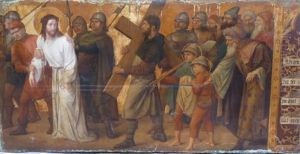 Le Christ Et Simon De Cyrene by Martin Feuerstein