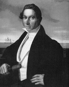 Captain Sherburne Sears, 1835 by Jean Pierre Feulard