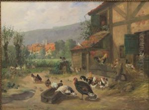 Painting by Carl Fey