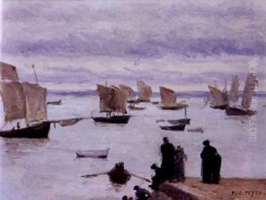 Regates Devant La Cale A Cancale