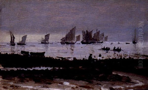Les Regates A Cancale - view 1