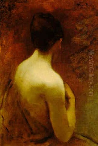 Study Of A Woman From The Back - view 1