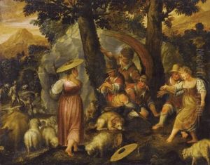 Landliches Fest Der Hirten by Paolo Fiammingo