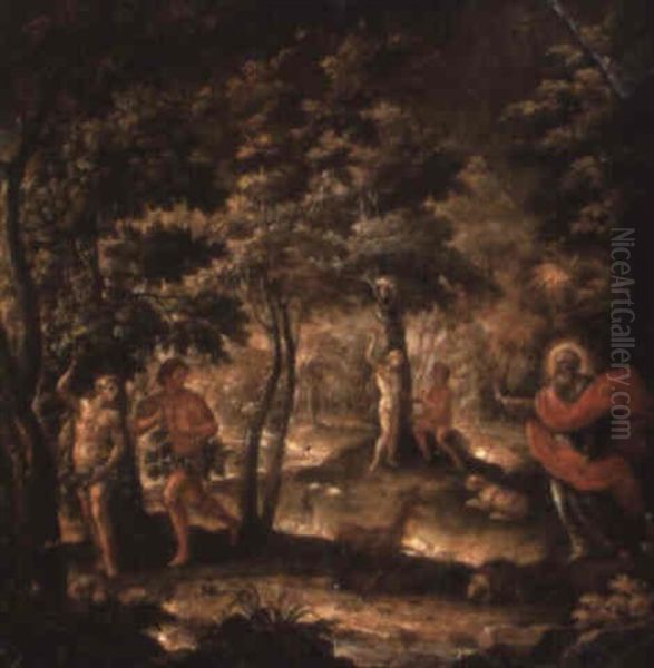 The Temptation And The Expulsion - view 1