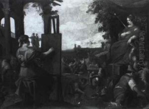 Minerva Come Protettrice Delle Arti by Paolo Fiammingo