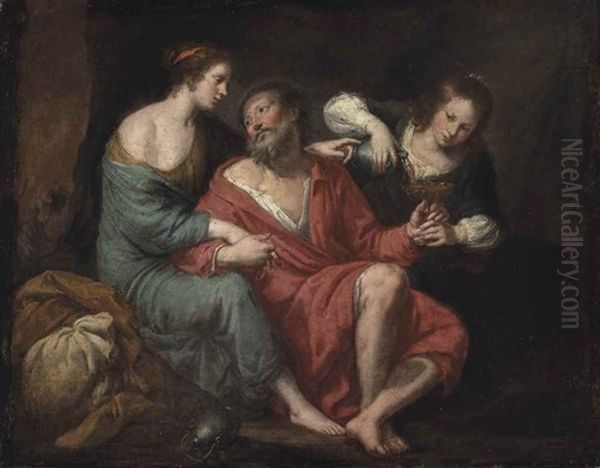 Lot And His Daughters - view 1