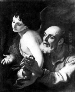 Saint Peter Liberated From Prison by Domenico Fiasella
