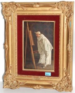 Pierrot Dans L'atelier Du Peintre