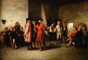 L'aubade by Benjamin Eugene Fichel
