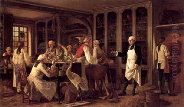 Daubenton Dans Son Laboratoire - view 1