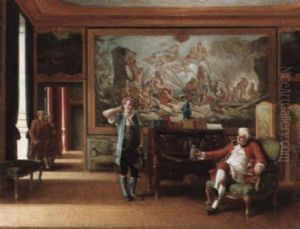 La Paiement Des Gages by Benjamin Eugene Fichel