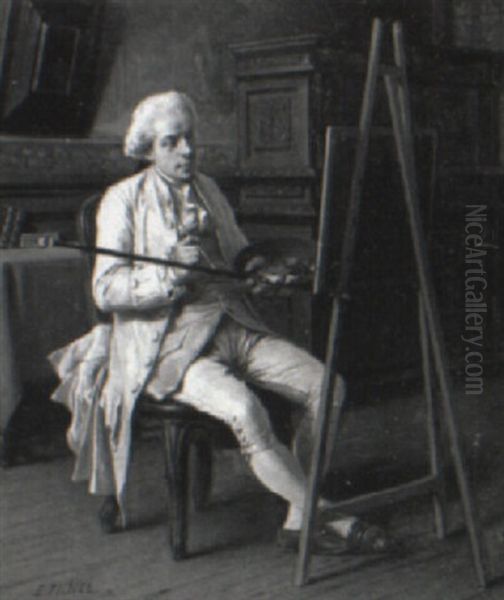Artist At Work - view 1