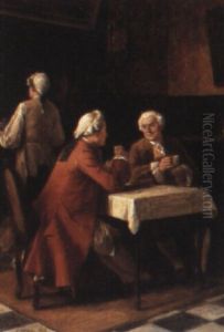 Toasting by Benjamin Eugene Fichel