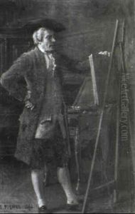 Der Kunstkenner by Benjamin Eugene Fichel